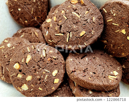 Chocolate cookie 122866718