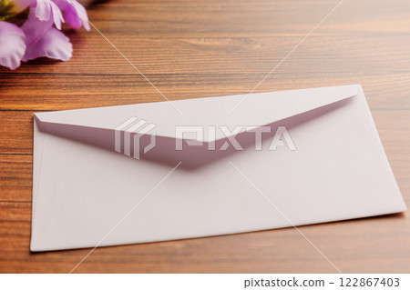 A letter on the desk A letter on the desk 122867403