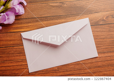 A letter on the desk A letter on the desk 122867404