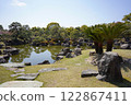Bridge over the moat of Nijo Castle, Kyoto 122867411