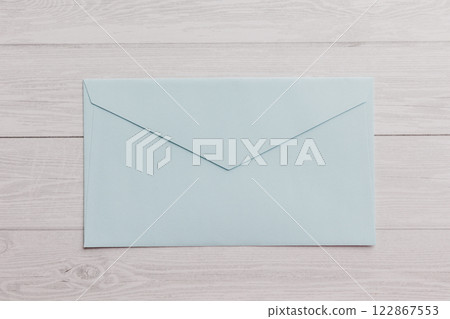 Envelope on the desk Envelope on the desk 122867553