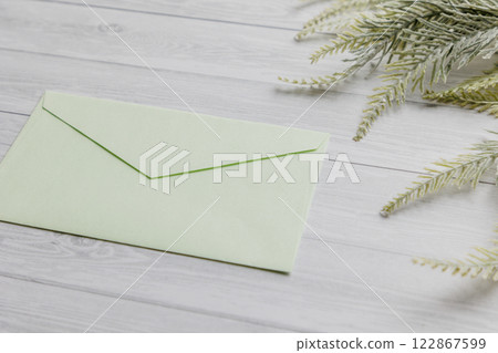 Envelope on the desk 122867599