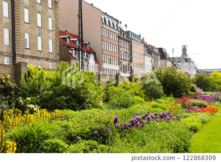 Copenhagen, Denmark. The King's garden. Park in the city center. Copenhagen, Denmark. The King's garden. Park in the city center. 122868309