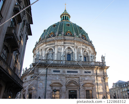 Frederik's Church - The Marble Church, Copenhagen, Denmark. Frederik's Church - The Marble Church, Copenhagen, Denmark. 122868312