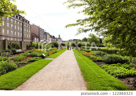 Copenhagen, Denmark. The King's garden. Park in the city center. 122868323