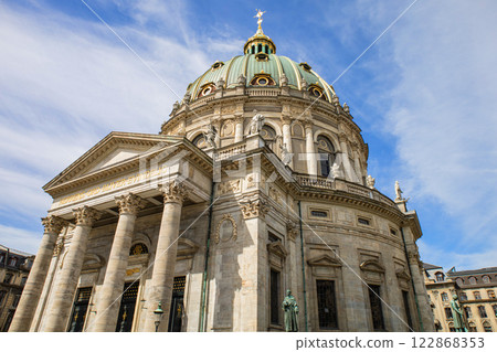 Frederik's Church - The Marble Church, Copenhagen, Denmark. 122868353