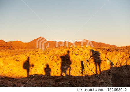 Sunset at Sesriem Canyon 122868642