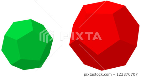 正十二面體 正十二面體 122870707
