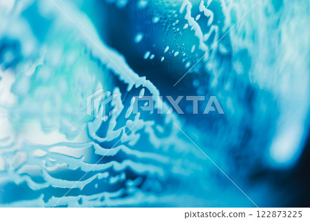 Close up car washing 122873225