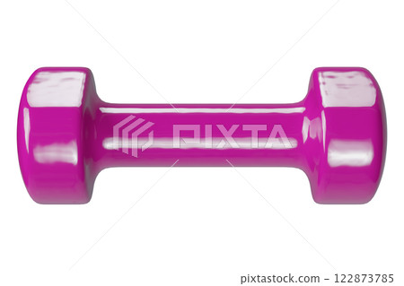 Blank Round vinyl rubber Dumbbell, weightlifting gym equipment top view Blank Round vinyl rubber Dumbbell, weightlifting gym equipment top view 122873785