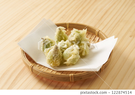 山菜款冬天婦羅圖片 122874514
