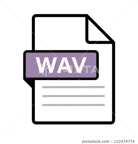 WAV Icon WAV Icon 122874754