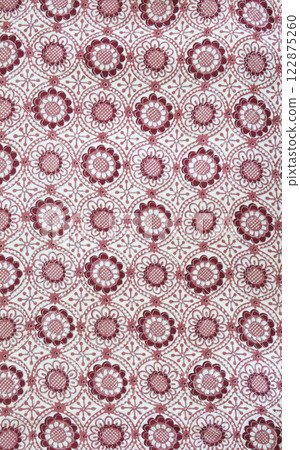 Japanese pattern silk fabric dyeing old cloth Japanese Japanese style Japanese pattern silk fabric dyeing old cloth Japanese Japanese style 122875260
