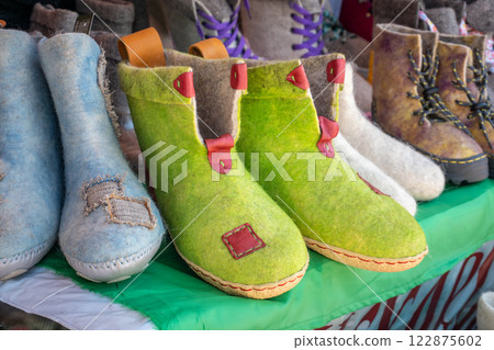 Traditional Russian Valenki - Felt Boots 122875602