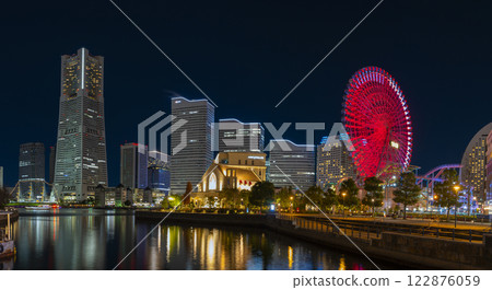 橫濱港未來的美麗夜景 122876059