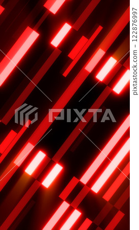 A striking digital background with glowing red vertical bars creating a cyberpunk and high-tech futuristic feel. Ideal for digital and sci-fi projects A striking digital background with glowing red vertical bars creating a cyberpunk and high-tech futuristic feel. Ideal for digital and sci-fi projects 122876997