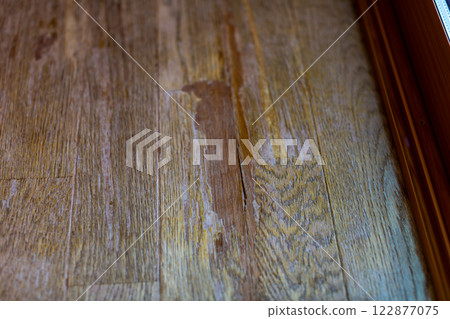 Floor wax application repair 122877075