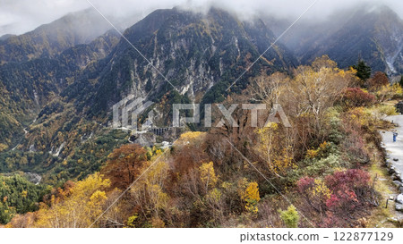 日本立山黑部美麗秋景 122877129