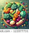 A lot of vegetables 122877731