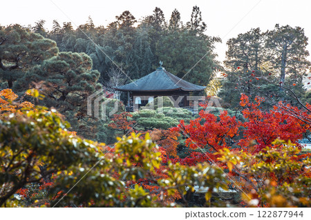 The ginkaku ji, or silver pavilion 122877944