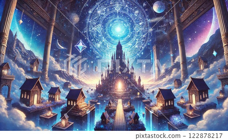 虛空水晶的光芒從空間裂縫中誕生 122878217