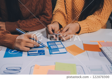 UX UI and Programming development technology 122878300