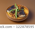 Tunisian dish - Couscous with fried fish 122878595