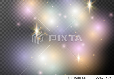 set of glowing stars set of glowing stars 122879396