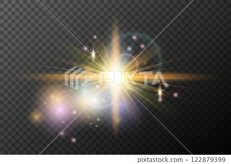 bright glowing light effect on transparent background bright glowing light effect on transparent background 122879399