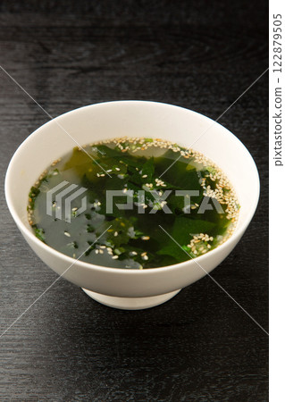 Seaweed soup 122879505