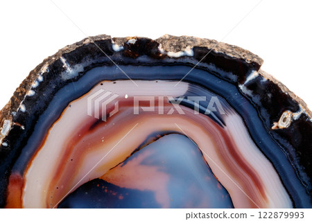 Macro mineral stone Yellow, brown Agate Macro mineral stone Yellow, brown Agate 122879993