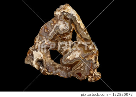 macro stone mineral agate on black background macro stone mineral agate on black background 122880072