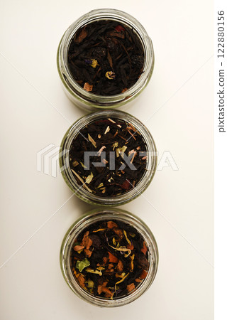 Tea with aromatic additives . Assorted tea. Tea with aromatic additives . Assorted tea. 122880156