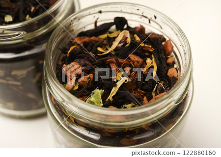 Tea with aromatic additives . Assorted tea. 122880160