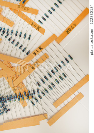 New film resistors in the package. Electronic components. 122880184