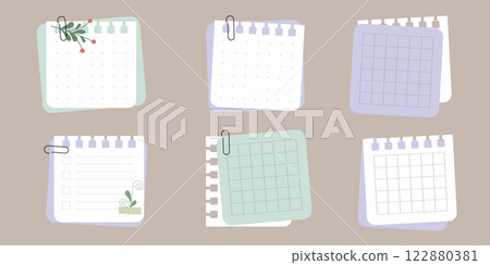 Bullet journal template. Weekly, daily planer. Mental health planer.  122880381