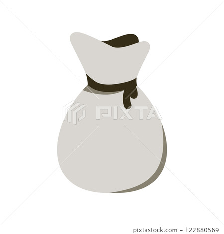 Simple icon sack, simple illustration 122880569