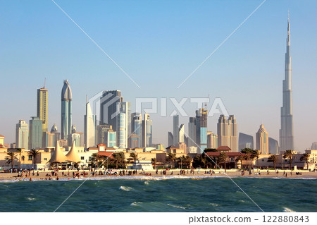 Burj Khalifa in Dubai, United Arab Emirates 122880843