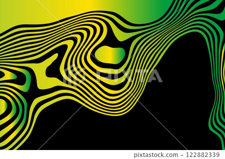 Vector abstract background in colored tones. Wave pattern. Eps 10 122882339