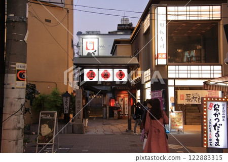 Osaka Namba Hozenji Temple, famous for the Mizukake Fudo Osaka Namba Hozenji Temple, famous for the Mizukake Fudo 122883315