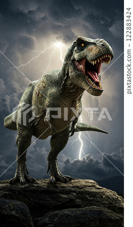 非常令人印象深刻!逼真的霸王龍生態場景 非常令人印象深刻!逼真的霸王龍生態場景 122883424