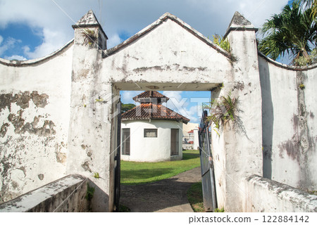 Spanish Governor's Palace ruins in Hagatna, Guam Spanish Governor's Palace ruins in Hagatna, Guam 122884142