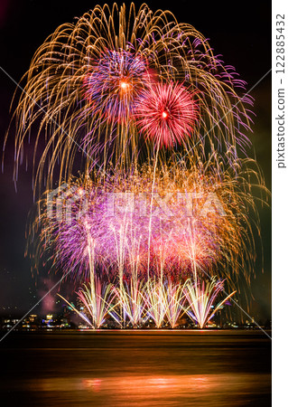 Suwa Lake Festival Hako Fireworks Tournament Star Mine 122885432
