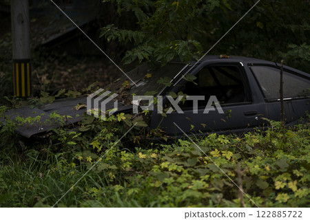 被遺棄的汽車 被遺棄的汽車 122885722