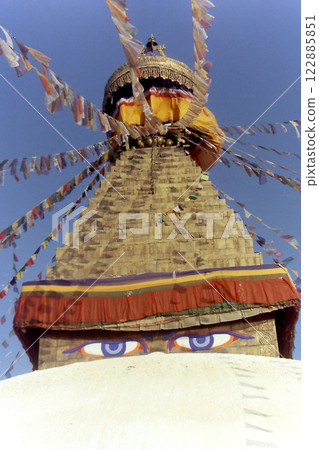 Swayambhunath, @Kathmandu Nepal Swayambhunath (Nepalese Buddhist Temple) 122885851