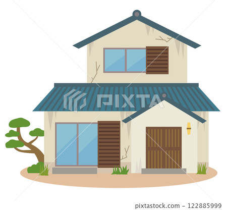 Old house, dilapidated, renovation, vacant house Old house, dilapidated, renovation, vacant house 122885999