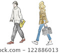 Fashion Snap: Watercolor Illustrations 122886013