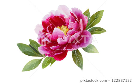 Elegant large flower (AI generated material) 122887152