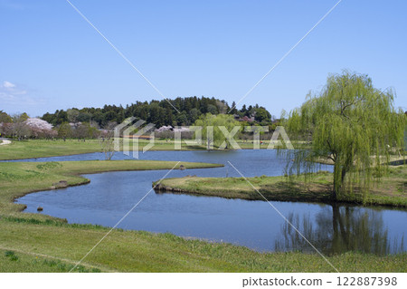 Spring Kairakuen Park and Kobuntei 122887398