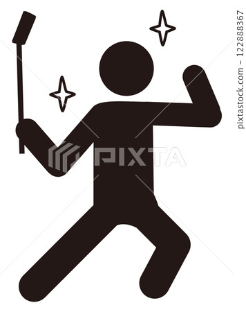 Video distributor pictogram Video distributor pictogram 122888367